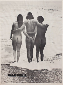 CALIFORNIA | FRAMED VINTAGE LITHO
