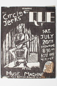 Flyer | Circle Jerks