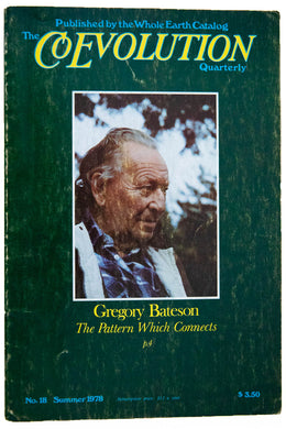 CoEVOLUTION QUARTERLY | No. 18 Summer 1978