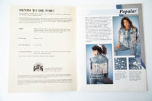 Load image into Gallery viewer, DENIM TO DIE FOR | Great Ideas for Painting and Decorating Denim!
