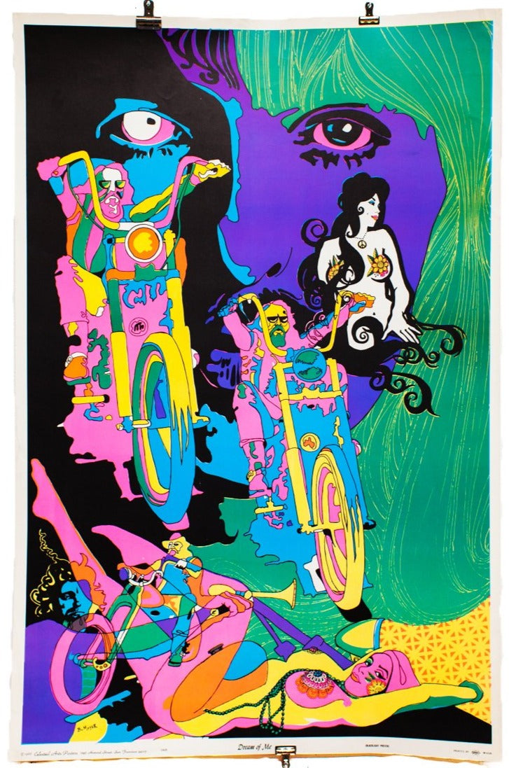 DREAM OF ME | Vintage Blacklight Poster – THESE DAYS