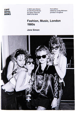 FASHION, MUSIC, LONDON 1980S