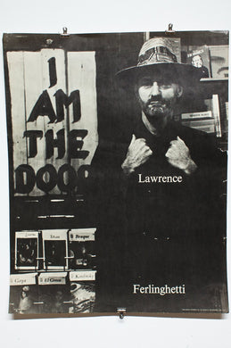 LAWRENCE FERLINGHETTI | I Am The Door poster