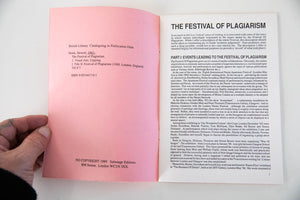 THE FESTIVAL OF PLAGIARISM