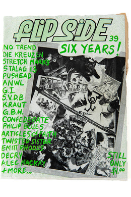 FLIPSIDE FANZINE No. 39