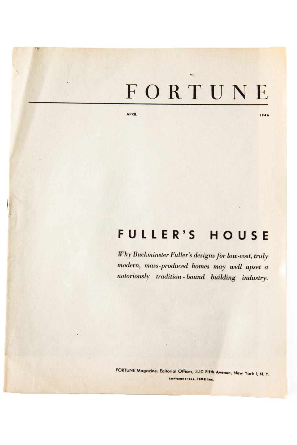 FULLER'S HOUSE