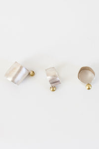 Sterling and Brass Ring