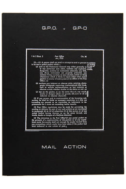 G.P.O. vs. G.P-O | A Chronicle of Mail Art on Trial