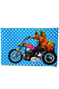 HOPPERFINGER | EASY RIDER | Vintage Blacklight Poster