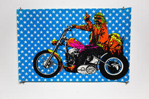 HOPPERFINGER | EASY RIDER | Vintage Blacklight Poster