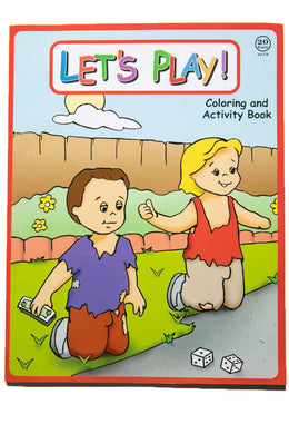 LET'S PLAY! | Coloring and Activity Book