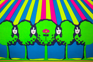 LET THE SUNSHINE IN | blacklight poster