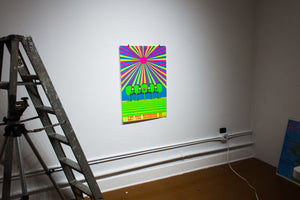 LET THE SUNSHINE IN | blacklight poster