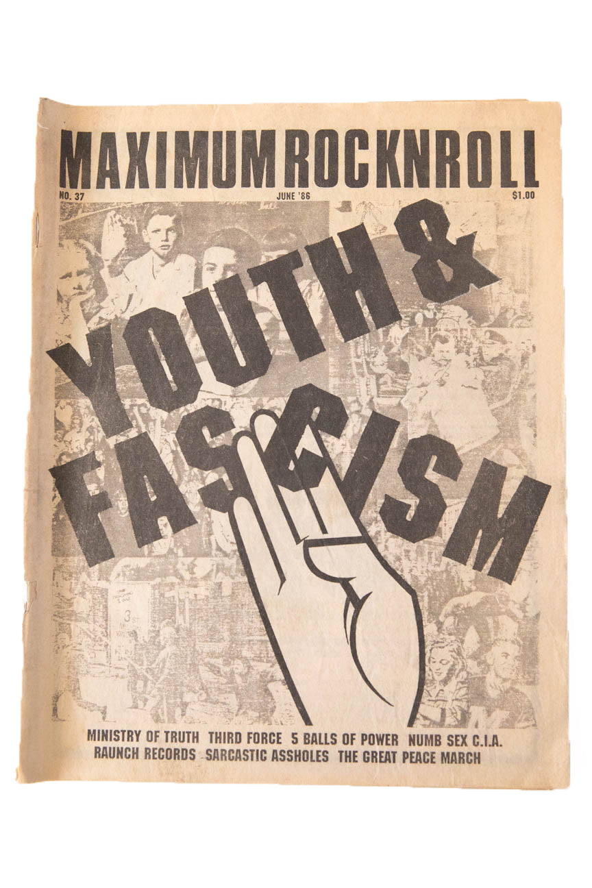 MAXIMUM ROCK N ROLL NO. 37 | JUNE 86