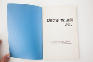 SELECTED WRITINGS | Errico Malatesta