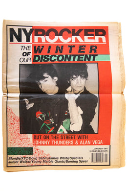 NY ROCKER | Jan. 1981