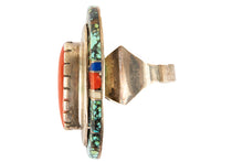 Load image into Gallery viewer, RICHARD BEGAY | Modernist Navajo (Diné) Mosaic Ring