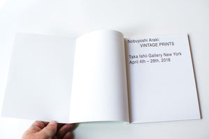 NOBUYOSHI ARAKI | VINTAGE PRINTS