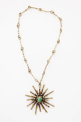 PAL KEPENYES | Bronze & Stone Necklace