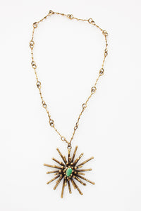 PAL KEPENYES | Bronze & Stone Necklace