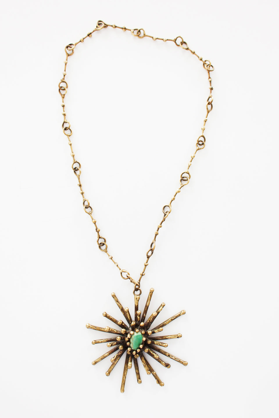 PAL KEPENYES | Bronze & Stone Necklace