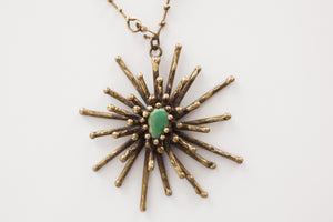 PAL KEPENYES | Bronze & Stone Necklace