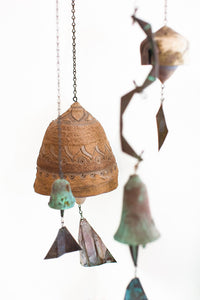 Paolo Soleri Ceramic Plaster-Cast Windbell