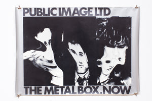 PUBLIC IMAGE LTD | The Metal Box Now | Vintage Poster