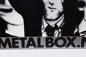 PUBLIC IMAGE LTD | The Metal Box Now | Vintage Poster