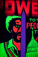 Load image into Gallery viewer, POWER TO THE PEOPLE TIME | Vintage Blacklight Poster