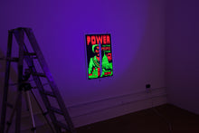 Load image into Gallery viewer, POWER TO THE PEOPLE TIME | Vintage Blacklight Poster