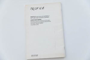 PROFILE Vol. 2 No. 1 | ALEX KATZ
