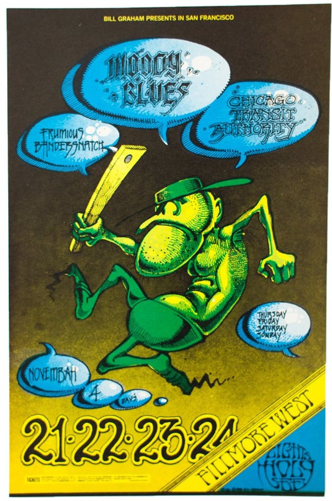 RICK GRIFFIN | MOODY BLUES Postcard
