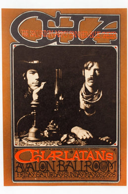 RICK GRIFFIN | CHARLATANS with BLUE CHEER Postcard