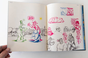 R CRUMB SKETCH BOOK 1966-67 and JULY 1978 to NOV. 1983