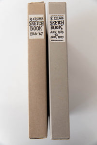 R CRUMB SKETCH BOOK 1966-67 and JULY 1978 to NOV. 1983