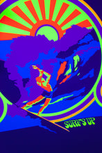 Load image into Gallery viewer, SURF&#39;S UP | Vintage Blacklight Poster