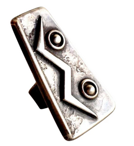 MODERNIST TIKI | Sterling Silver Ring