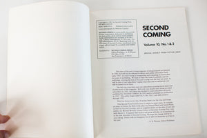 Second Coming Vol. 10, No. 1 & 2