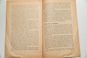 MAY 1st 1940 | THE MEANING OF MAY DAY