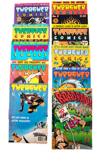 THRASHER COMICS No. 1-9 + ROAD RASH No. 1
