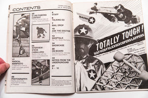 THRASHER MAGAZINE FEBRUARY 1982