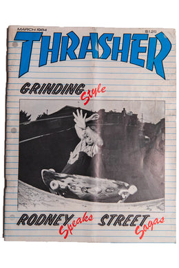 THRASHER MAGAZINE MARCH 1984