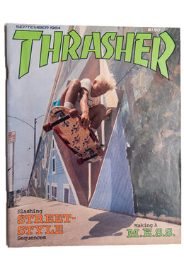 THRASHER MAGAZINE SEPTEMBER 1984
