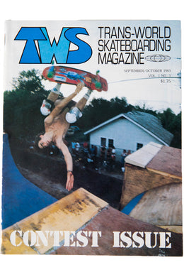 TRANSWORLD SKATEBOADING MAGAZINE Vol. 1 No. 3