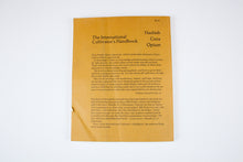 Load image into Gallery viewer, THE INTERNATIONAL CULTIVATORS HANDBOOK