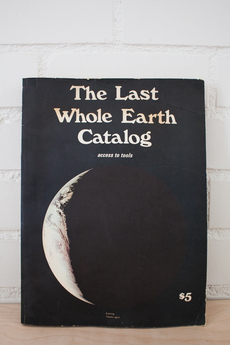 The Updated Last Whole Earth Catalog: Access to Tools