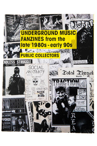 UNDERGROUND MUSIC FANZINES FROM THE LATE 1980s - early 90s