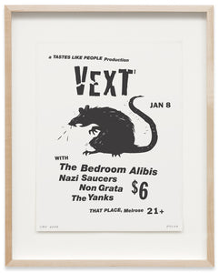 Thomas Dolan | VEXT Limited Edition Letterpress Print