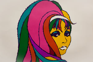 RAINBOW HAIR | Vintage Poster